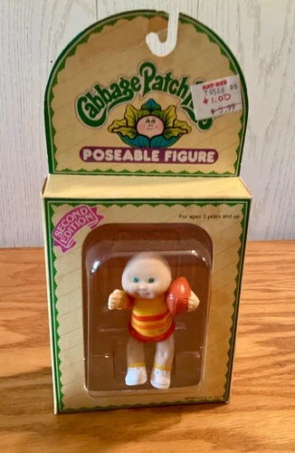 Cabbage Patch Kids Poseable Figure 2nd Ed.  27201 Football Player Bald Vtg. 85