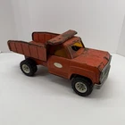 Vintage 1970's Tonka Orange Pressed Steel Dump Truck 13190 Parts / Repair