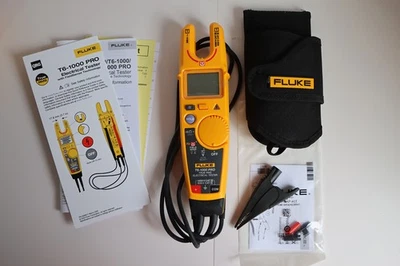 Fluke T6-1000 PRO Electrical Tester Fieldsense 1000V AC / DC True RMS & Case