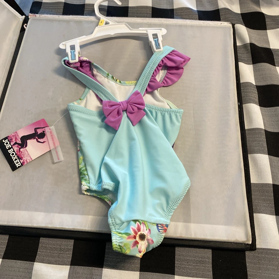 Girls Swimsuit One Piece Size 12 Months - Image 4 of 4