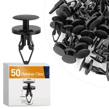 GOOACC 50pcs Air Distributor Windshield Defroster Clips, 50Pcs 9mm Clips 