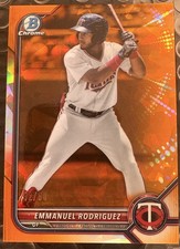 2022 Bowman Chrome Sapphire Edition Baseball Cards Checklist and Odds 10