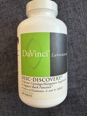 DaVinci Labs Vita  Disc Discovery Spinal Health Support 180tabs