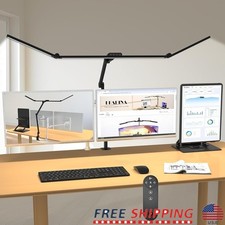 Ultra Bright 3000 Lumens Adjustable LED Desk Lamp Touch Control Smart Sensor New