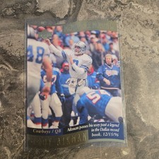 Troy Aikman 1997 Upper Deck Memorable Moments #8 Cowboys HOF