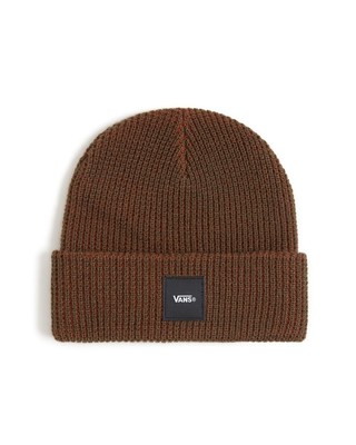  Vans Hut Hat Cap Mütze BURNT ORANGE Waffle Cuff Beanie 