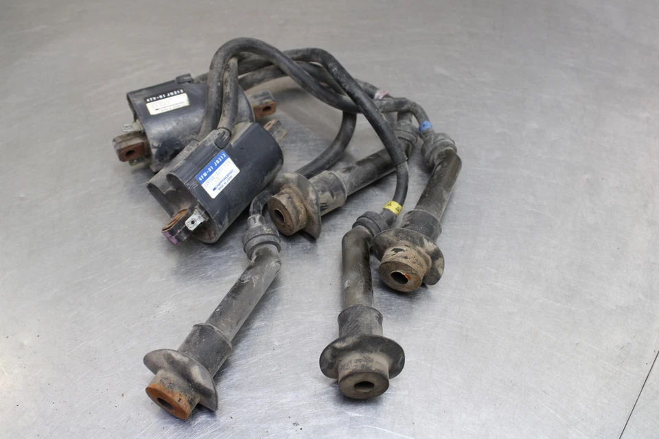 97-07 YAMAHA YZF600R IGNITION COILS COIL SPARK PLUG CAPS 4BH-82320-01-00 Foto 3 de 4