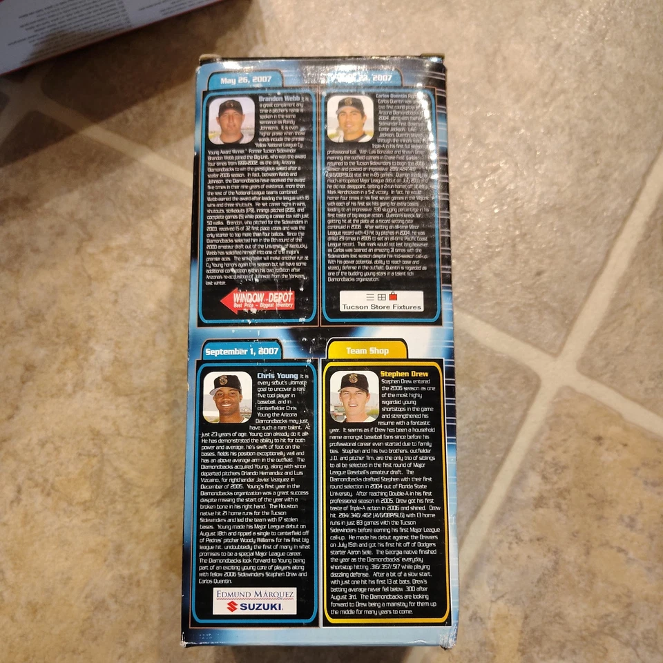 Minifigura RARA Chris Young #22 Arizona Tucson Sidewinders Club de Béisbol 2007 Foto 3 de 4