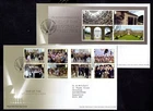 GB - 2020 End of the Second World War Set and MS on 2 x First Day Cover