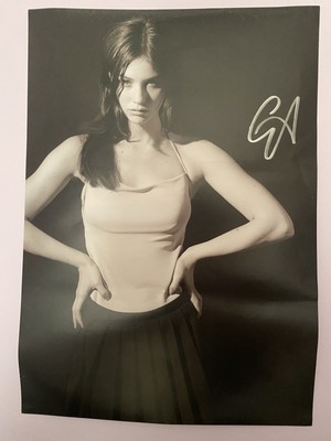 Gracie Abrams Good Riddance handsigniertes Poster Southampton Acoustic Show 2023