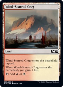Wind-Scarred Crag - Core Set 2020 #260 Common Land