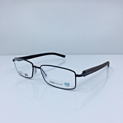 Tag Heuer Eyeglasses 8007 C. 003 Matte Chocolate Brown Tag Heuer