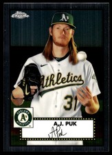 A.J. Puk 2021 Topps Chrome Platinum Anniversary #418 Athletics MLB READ