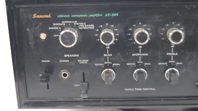 Sansui AU-999 Integrated Amplifier Solid State Stereo Amplifier