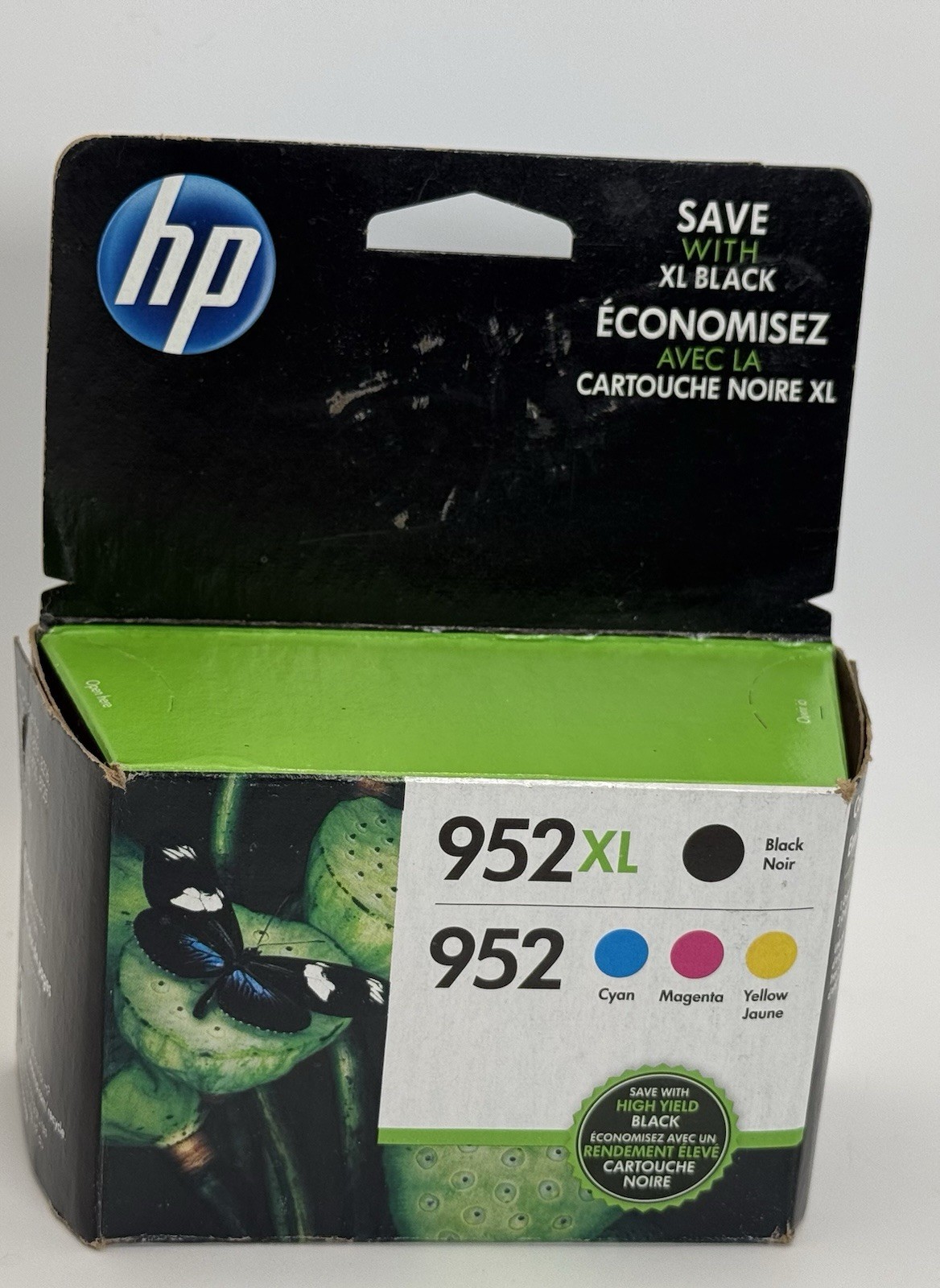 SEALED! OEM HP 952XL Black & 952 Tri-Color Combo Printer Cartridges EXP. 05/21