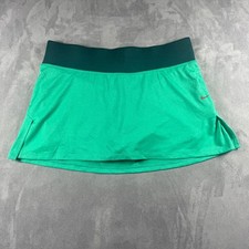 Nike Dri-FIT Womens Tennis Skort Green Athletic Skirt Size S Golf Pickleball