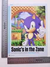 Sonic The Hedgehog 4 Authentic Print Advertisement / Game Poster Art