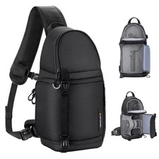 K F CONCEPT Camera Sling Bag, Compact Crossbody Backpack, 10L