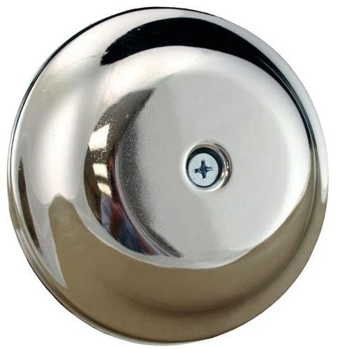 JONES STEPHENS C96005 Cleanout Cover Plate 5-1/4" OD Plastic Chrome Plated - Picture 1 of 6