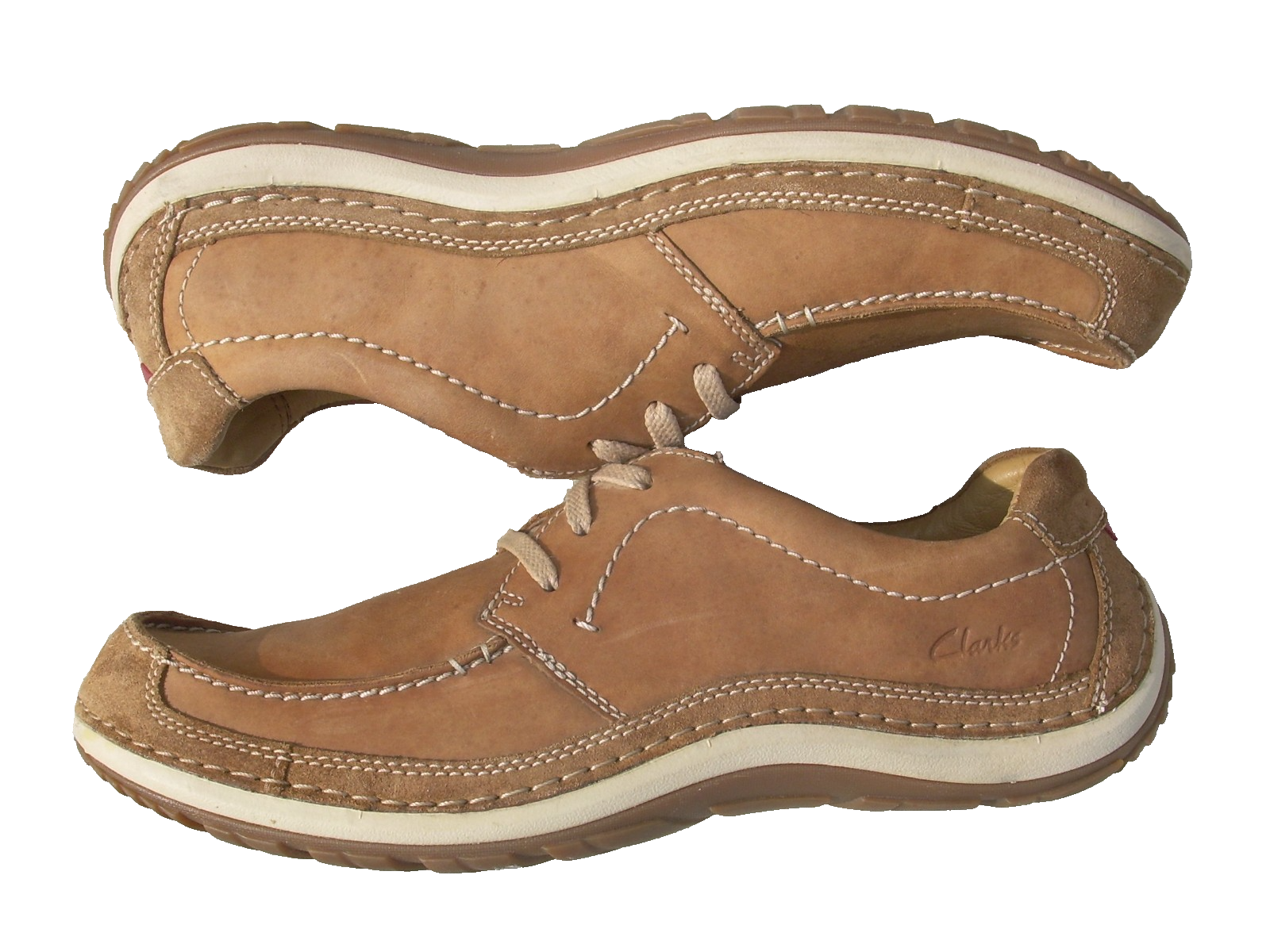 Clarks Shiply Way Men's Lace Up Casual Lifestyle Brown Shoes 203592737 ...