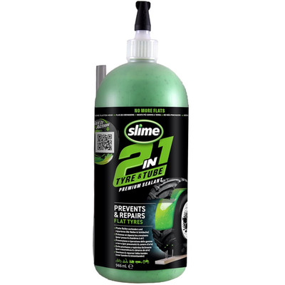 Slime 10194-51 2-In-1-Dichtmittel Für Reifen- Und Schlauchpannen, Premium, Präve