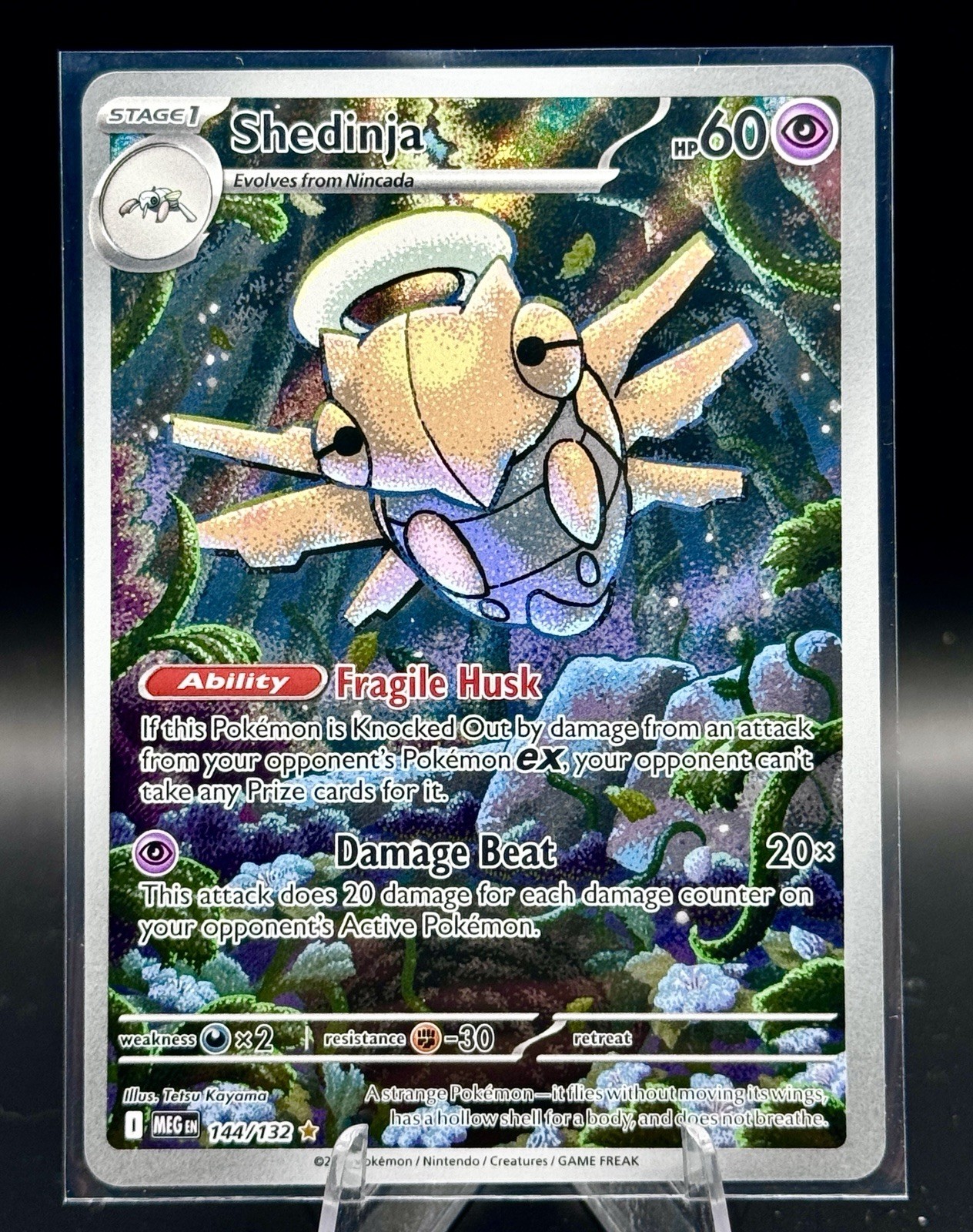 Shedinja 144/132 Me01: Mega Evolution Holo