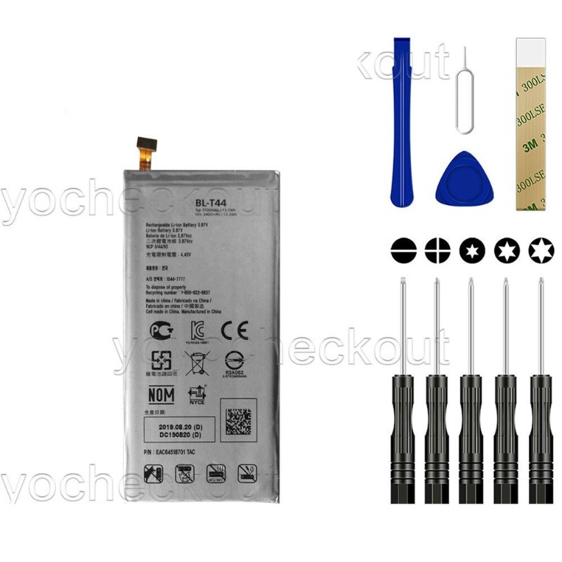 For LG K40s LM-X430FMW Replacement BL-T44 Battery +Tool Kit