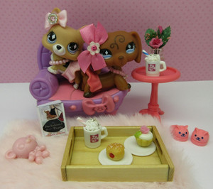 LPS Littlest Pet Shop Authentique très rare chat-loup n 1262