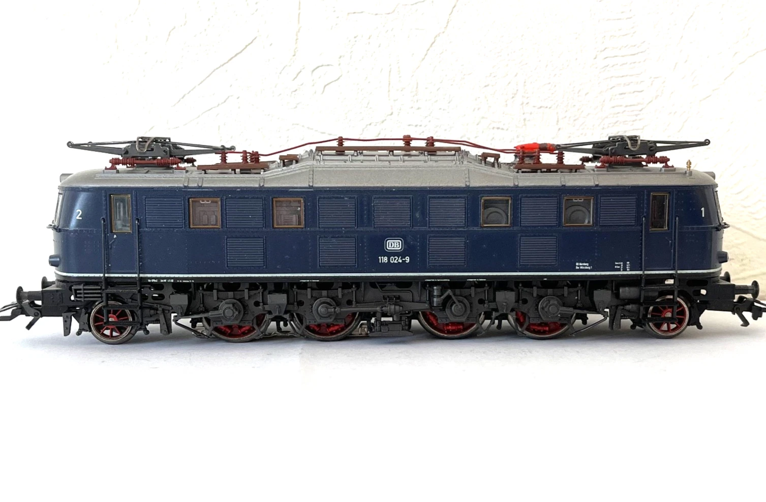 Märklin H0 ex 3368, BR 118 024-9, Ep. IV, Umbau: C-Sinus-Motor, mfx, OVP - Bild 1 von 1