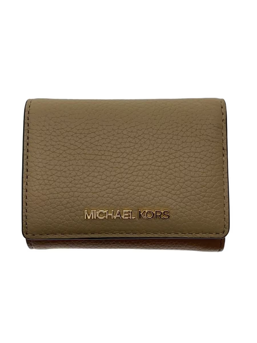 MICHAEL KORS Tri-fold Wallet Leather BRW Women's