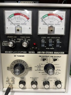 Sencore SG165 AM FM Stereo Analyzer