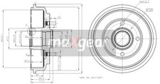 Tambour de frein Ford FUSION