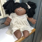 Vtg 80s Soft Sculpture Homemade Inspired Cabbage Patch Doll 22” Big Girl AA