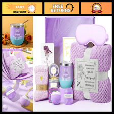 Relaxing Spa Gift Basket Set - Self Care Birt...