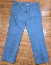 NWT Levis 977 Jeans Mens 42x32 Brown Tab Vintage 2000 Straight Leg Blue Farmer