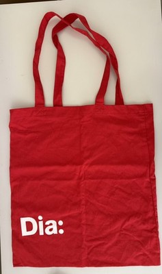 Rare Red Dia Art Center Tote bag 
