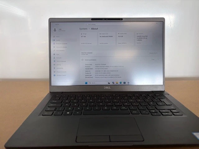 Dell Latitude 7400 · i5-8365U · 16GB · 512GB, photo 2 of 5