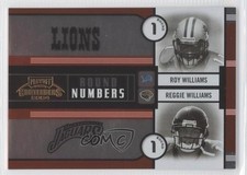 2004 Playoff Contenders Round Numbers Orange /500 Reggie Williams Roy #RN-3 0l1