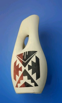 #ad Sioux Pottery SD Artist Signed F Quiver Native American 7quot; SP RC SD $19.95