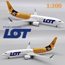 Inflight 1/200 IF738MLO0824 LOT Polish Airlines Boeing 737-8 MAX