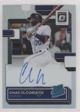 2022 Panini Donruss Optic Holo Prizm Chas McCormick #RRS-CM Auto RC 11pj