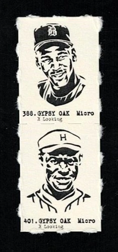 MICHAEL JORDAN - POP LLOYD Uncut 2-Card Panels RARE MICRO Cards