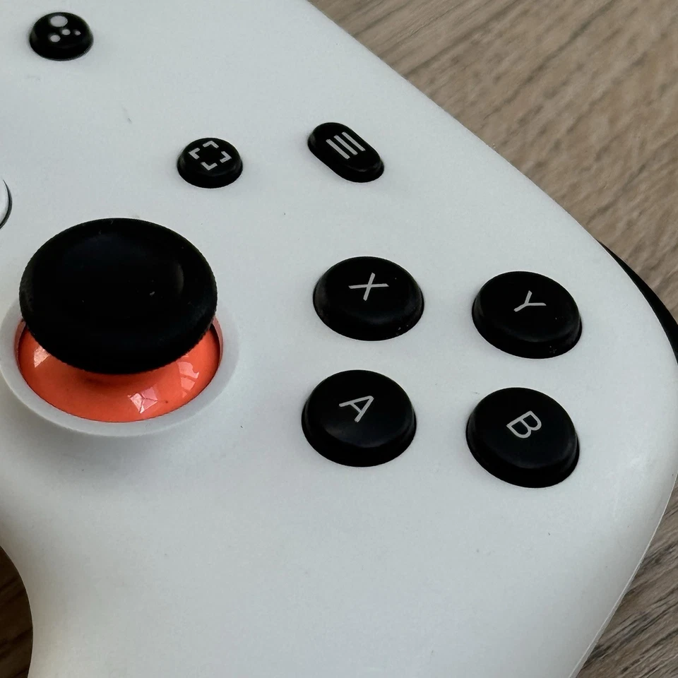 Google Stadia Controller - Clearly White - Updated to Bluetooth - Used - Good - Image 4 of 4