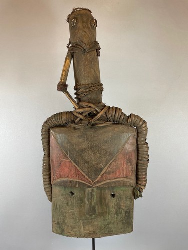220441 - Tribal used African Aduma mask - Congo.