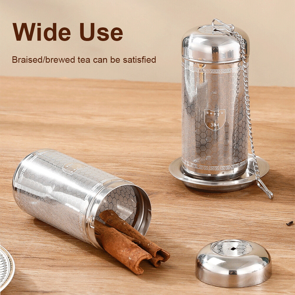 2pcs Disposable With Chain Fine Meshed For Cup Stable Home Teapots Tea Strainer eBay
