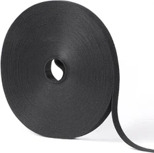1/2" x 100' Double-Sided Hook and Loop Roll for Versatile Fastening Solutions