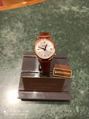 BULOVA ACCUTRON 505 Herrenuhr Automatik Limited Edition Mov Schweiz, NEU