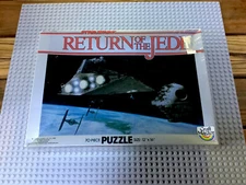 1983 Vintage Star Wars ROTJ Star Destroyer Puzzle Craft Master Boxed Sealed Jedi