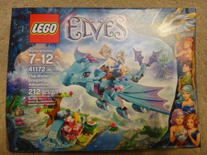 Lego Elves 41172 The Water Dragon Adventure 2016 New/Sealed in Damaged Box | eBay