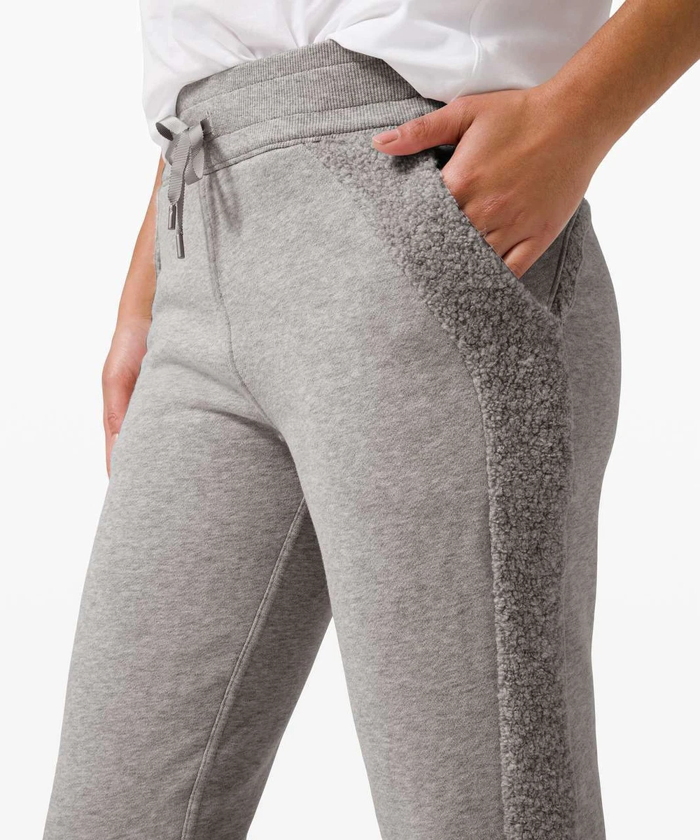 NWT Lululemon Scuba Jogger *Sherpa Stripe ~SIZE:4,6,8,10,12~ Light  Grey&BLACK